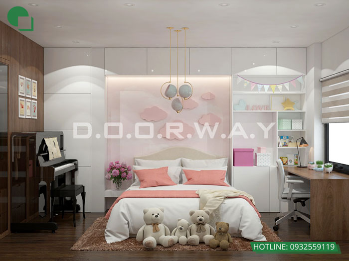 5- Ghim ngay 7 mẫu nội thất phòng ngủ đẹp cho bé gái