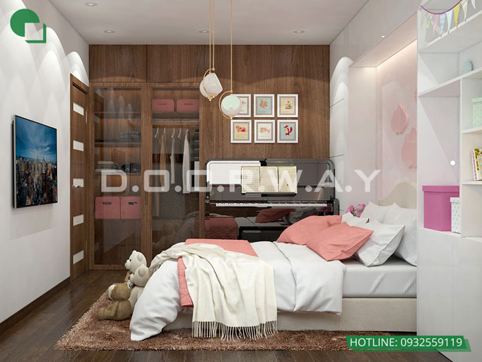 6- Ghim ngay 7 mẫu nội thất phòng ngủ đẹp cho bé gái