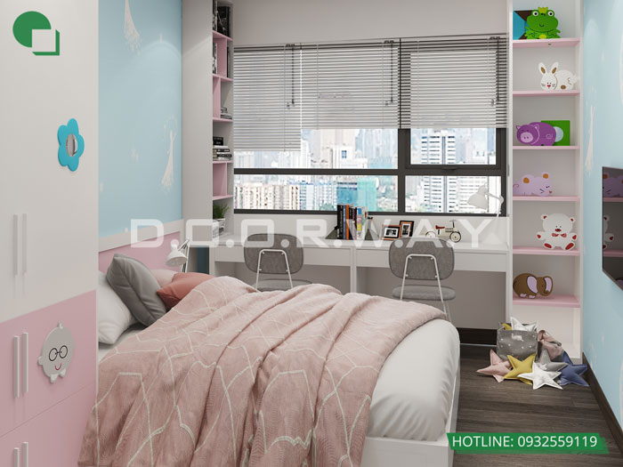 8- Ghim ngay 7 mẫu nội thất phòng ngủ đẹp cho bé gái