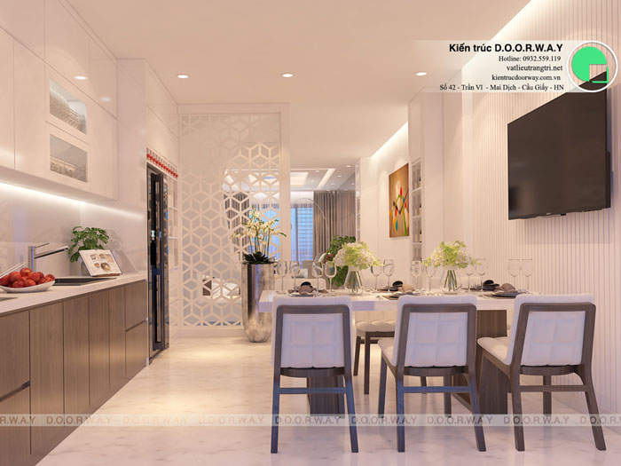 PBA2 - Gợi ý cách thiết kế nội thất căn hộ 104m2 Hồng Hà Eco City