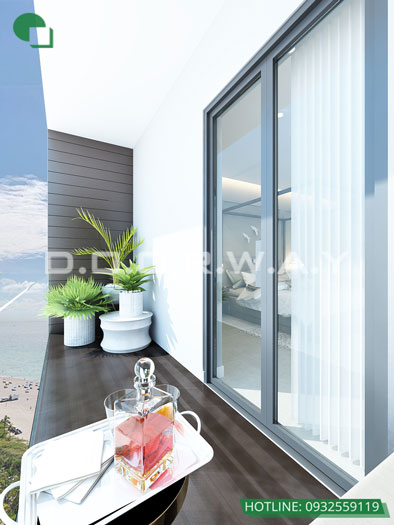 Tieu-canh(2)- Những ý tưởng hay cho nội thất căn hộ 65m2 Hồng Hà Eco City