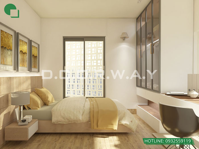 PN3(2) - Vẻ đẹp hiện đại của nội thất căn hộ 125m2 Manhattan Tower