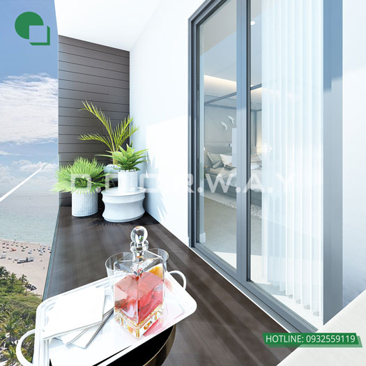 Tieu-canh(2)- Làm đẹp nội thất căn hộ 98m2 Hinode City với vật liệu gỗ