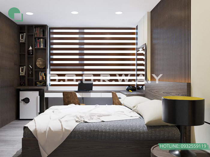 (7)Thiết kế - thi công phòng ngủ hiện đại// Nội thất Doorway